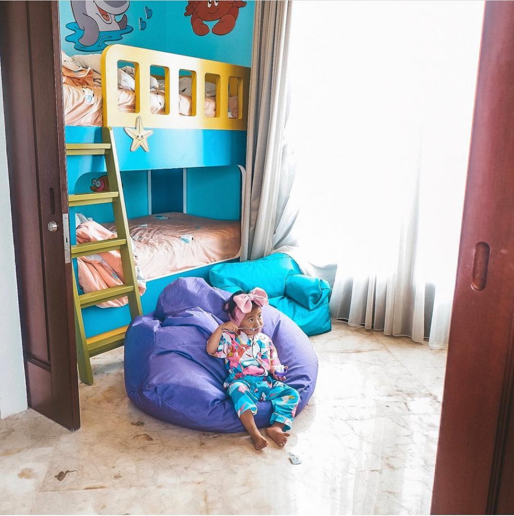 A Family Room Where Kids Sleep Separately